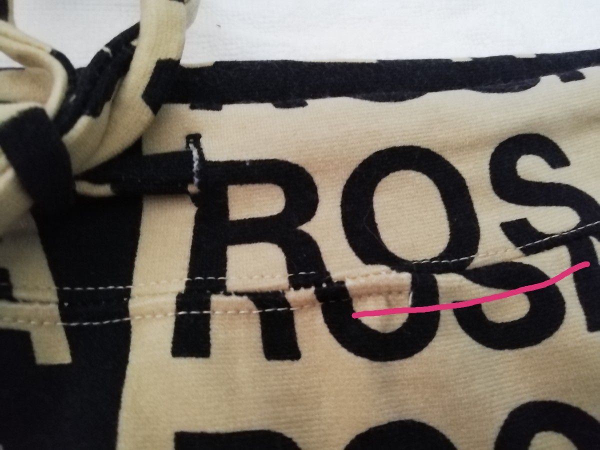 最終価格 ALBA ROSA アルバローザ ミニスカート ロゴ入り 最終価格 ALBA ROSA アルバローザ ミニスカート ロゴ入り