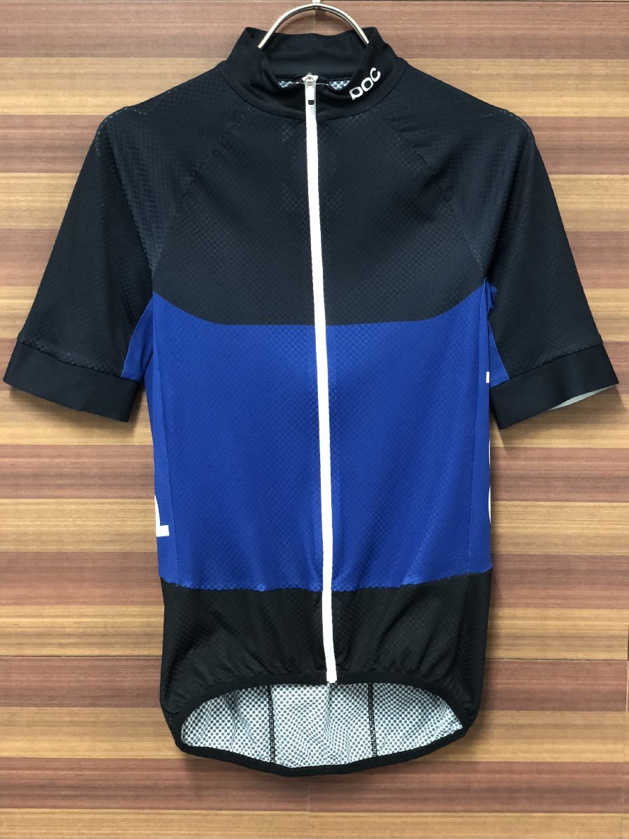 GV158 POC short sleeves cycle jersey navy blue blue XS
