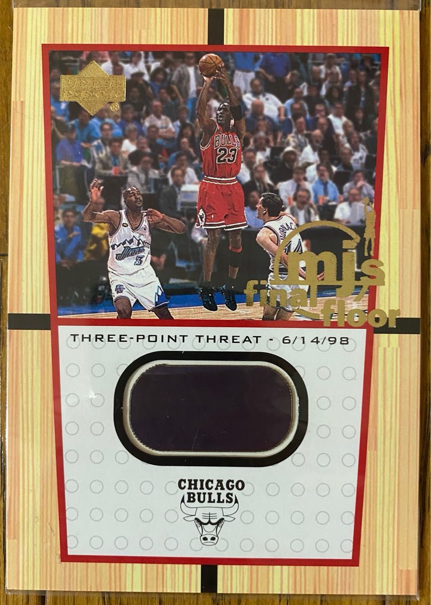 Michael Jordan 2000 Upper Deck MJ's Final Floor Jumbo FF4