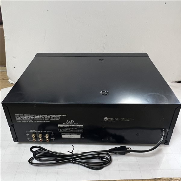 A&D赤井電機 3ヘッドカセットデッキ GX-Z7100 | transparencia