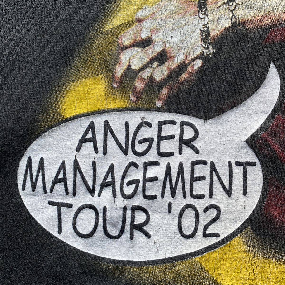 レア 古着 Eminem Anger Management Tour Tee XL 2002 Rap Band Tシャツ バンドT ラップT エミネム アンガーマネジメント ツアー KOHH 着用_画像4