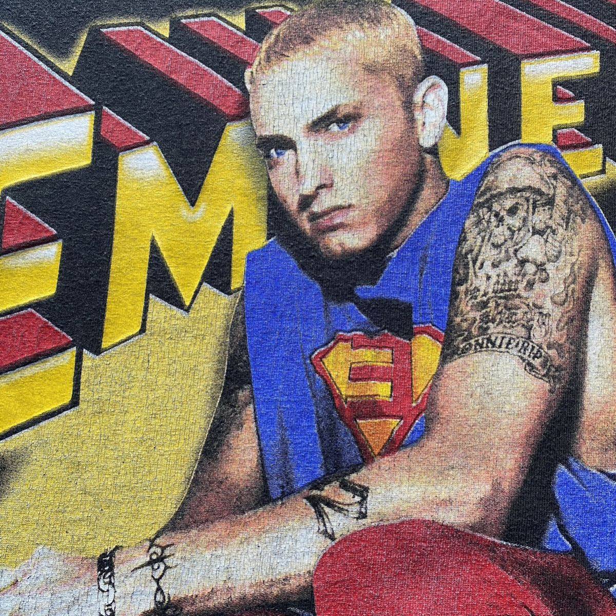 レア 古着 Eminem Anger Management Tour Tee XL 2002 Rap Band Tシャツ バンドT ラップT エミネム アンガーマネジメント ツアー KOHH 着用_画像3