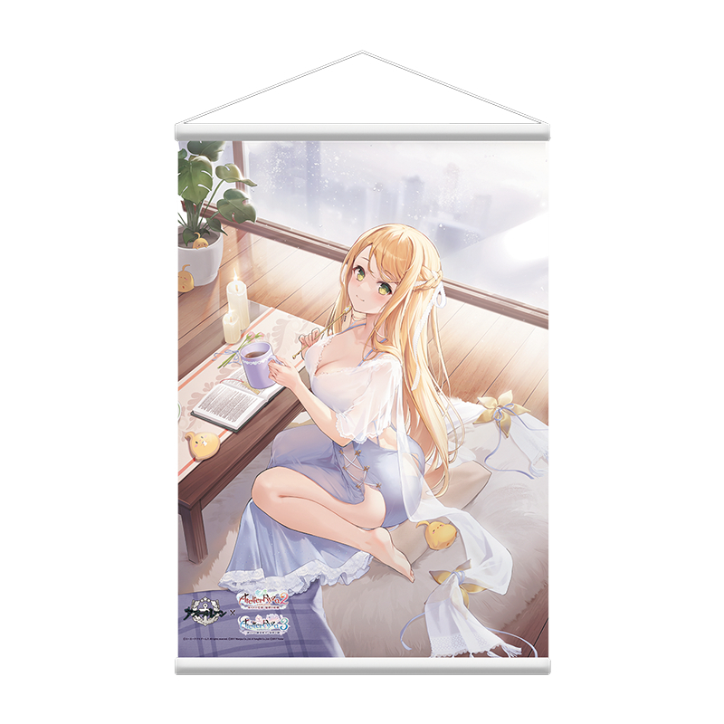 ビッグタペストリー アズールレーン×ライザのアトリエ２ -クラウディア・バレンツ-【正規品未開封】B1タペストリー ガスト Yostar