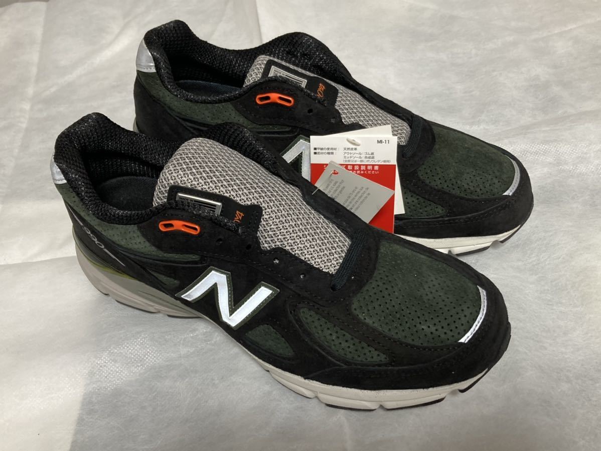 新品 2018年購入 USA製 New Balance M990 MB4 990 V4 黒 | ovale.eu