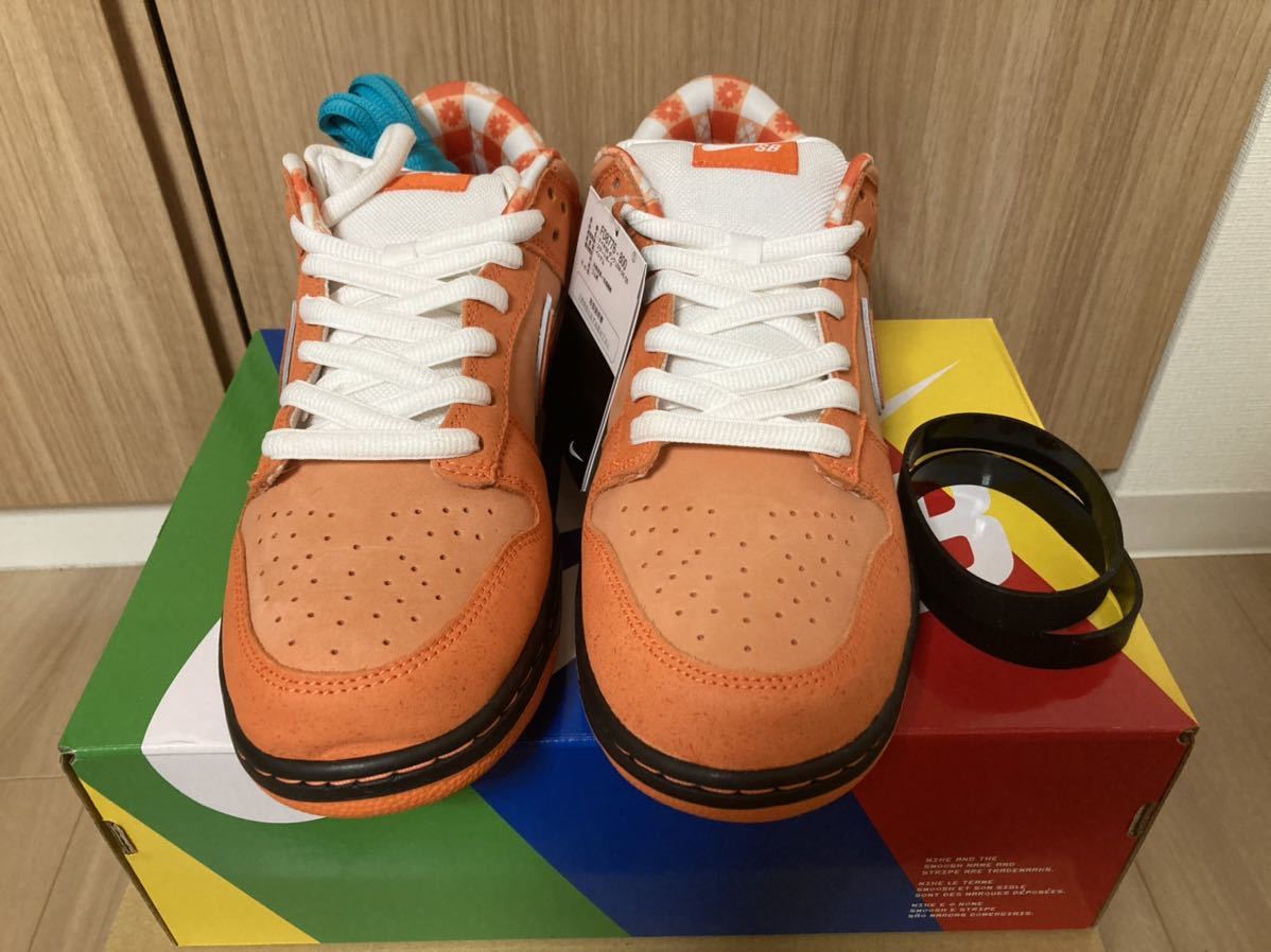 国内正規品 SNKRS購入 Concepts × NIKE SB DUNK LOW OG QS Orange
