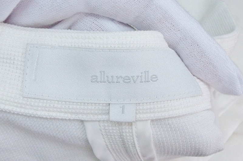 S*アルアバイル allureville サマージャケット 1 ホワイト kz4610203777の画像8