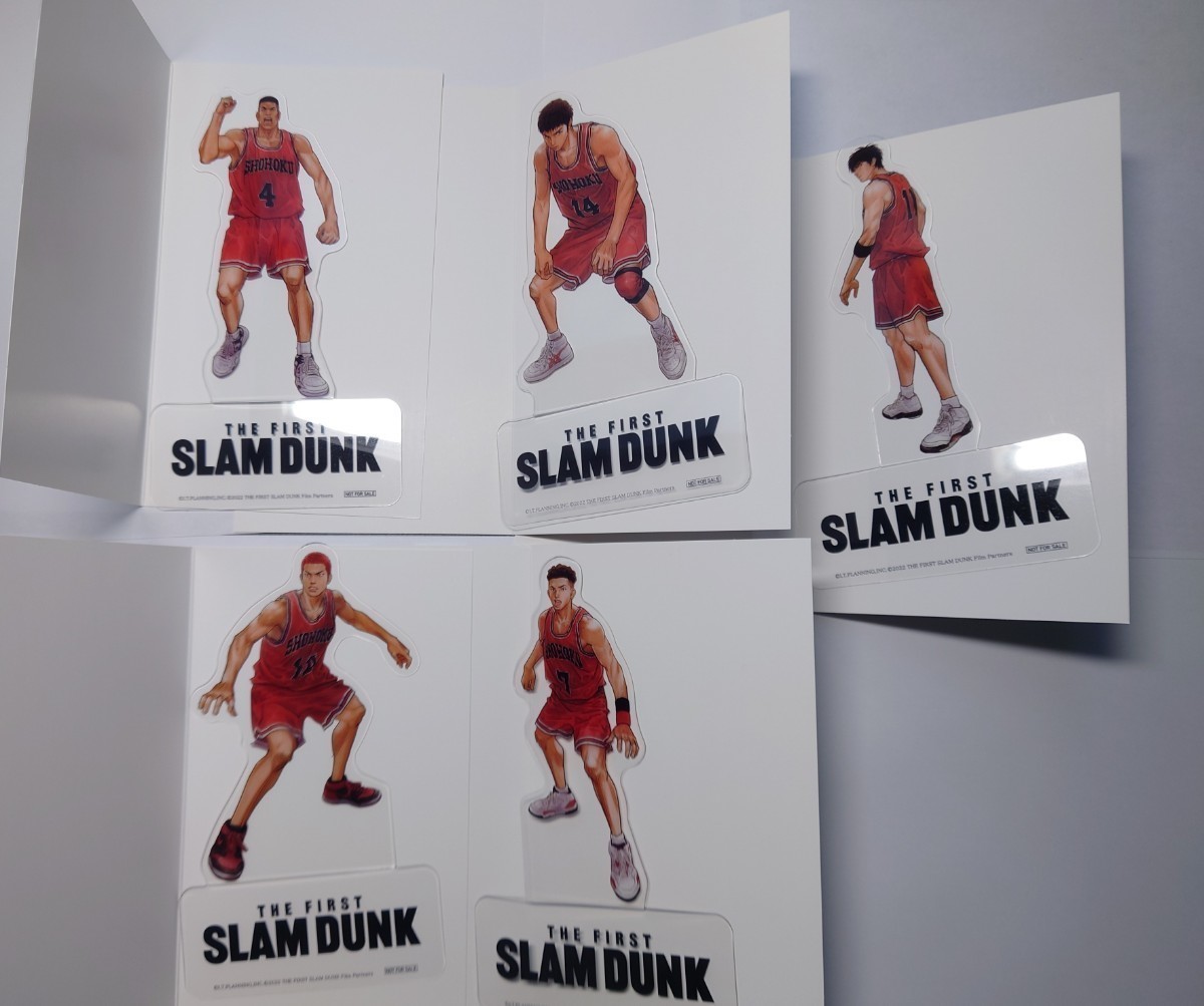 特価国産 THE FIRST SLAM DUNK THANKS プレゼント PETスタンド 全5種 入場 特典 来場者 スラムダンク 花道