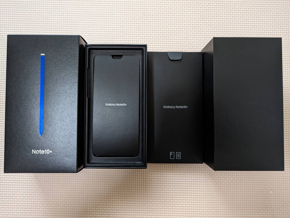 Galaxy Note10+ SIMフリー SM-N975C オーラグロー ジャンク(Android 