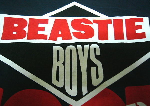 ★ビースティー ボーイズ Tシャツ Beastie Boys 87 紺 M 正規品 Def jam_画像3