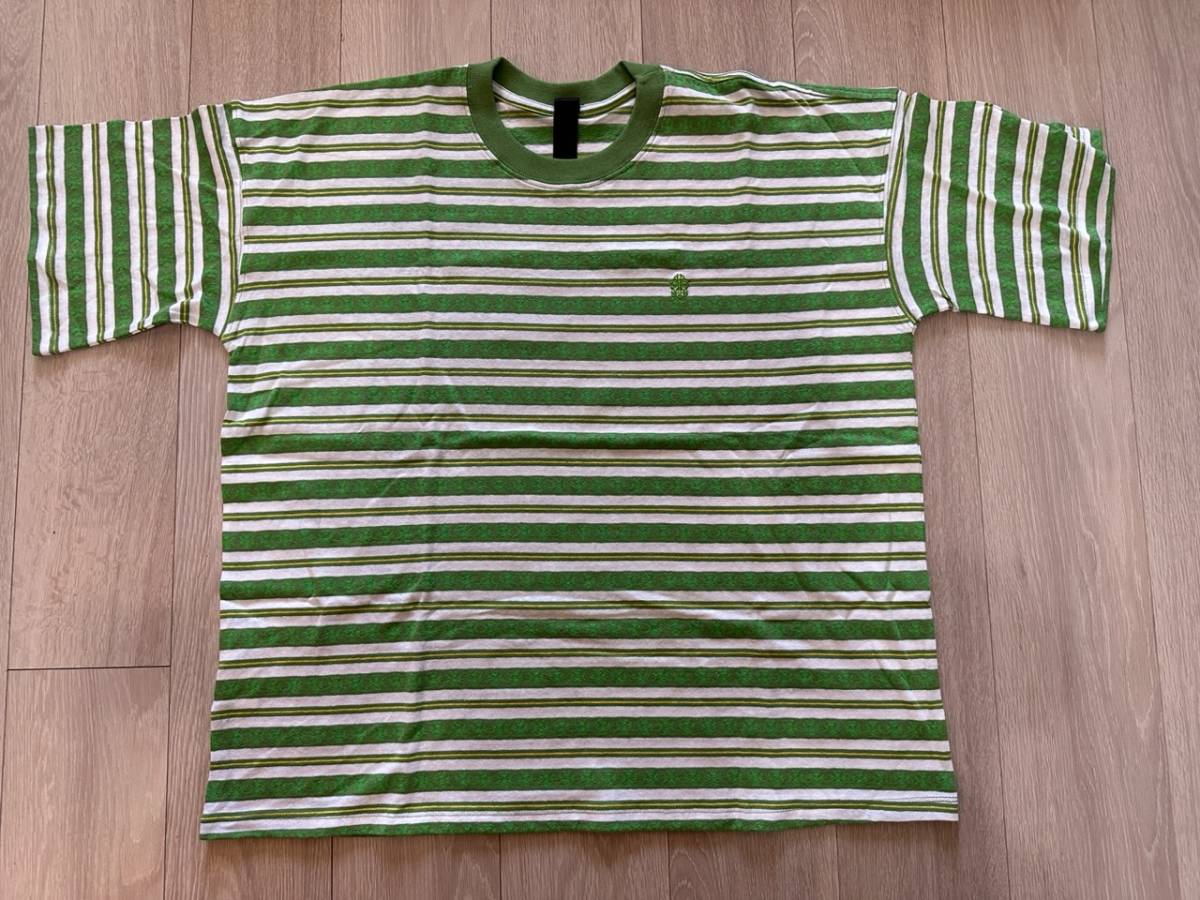 クロムハーツ Chrome Hearts 自身購入品 新品 激レア Tシャツ ジャケット Lサイズ オーバーサイズ 刺繍 グリーンの画像1