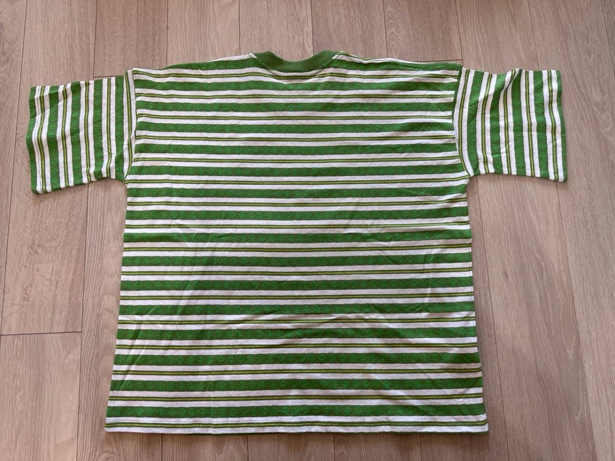 クロムハーツ Chrome Hearts 自身購入品 新品 激レア Tシャツ ジャケット Lサイズ オーバーサイズ 刺繍 グリーンの画像5