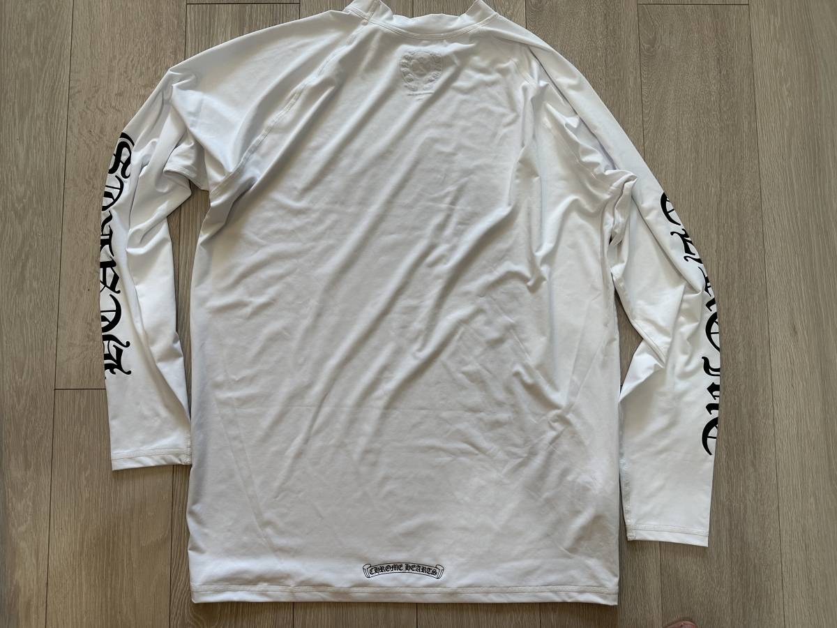 高い品質 自身購入品 Hearts Chrome クロムハーツ 新品 オレンジ ロンT