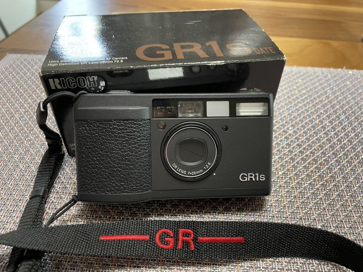 最安値】 GR1S リコー GR1s コンパクトフィルムカメラ ジャンク品です