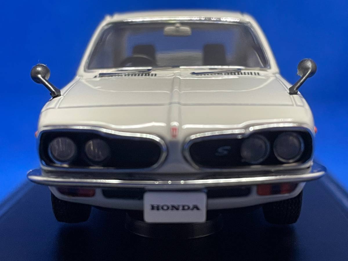 EBBRO 1/43 Honda Coupe 9S 1970 WHITE 【アウトレット品】_画像5