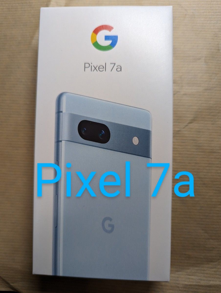 未開封 Google Pixel7a + 限定版ケース Pixel 7a sea 128GB 新品 sim