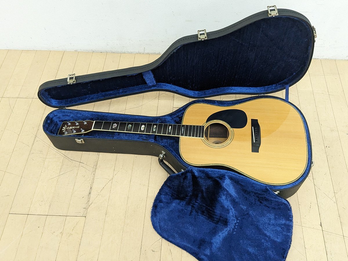 TF Morris モーリス W-50 縦ロゴ アコースティックギター アコギ 日本