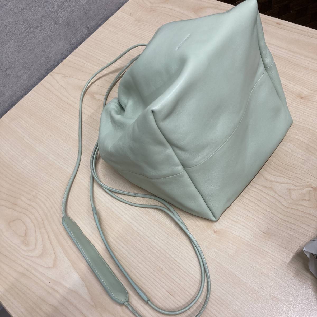 超美品ほぼ未使用】JIL SANDER ジルサンダー ドローストリング クロス
