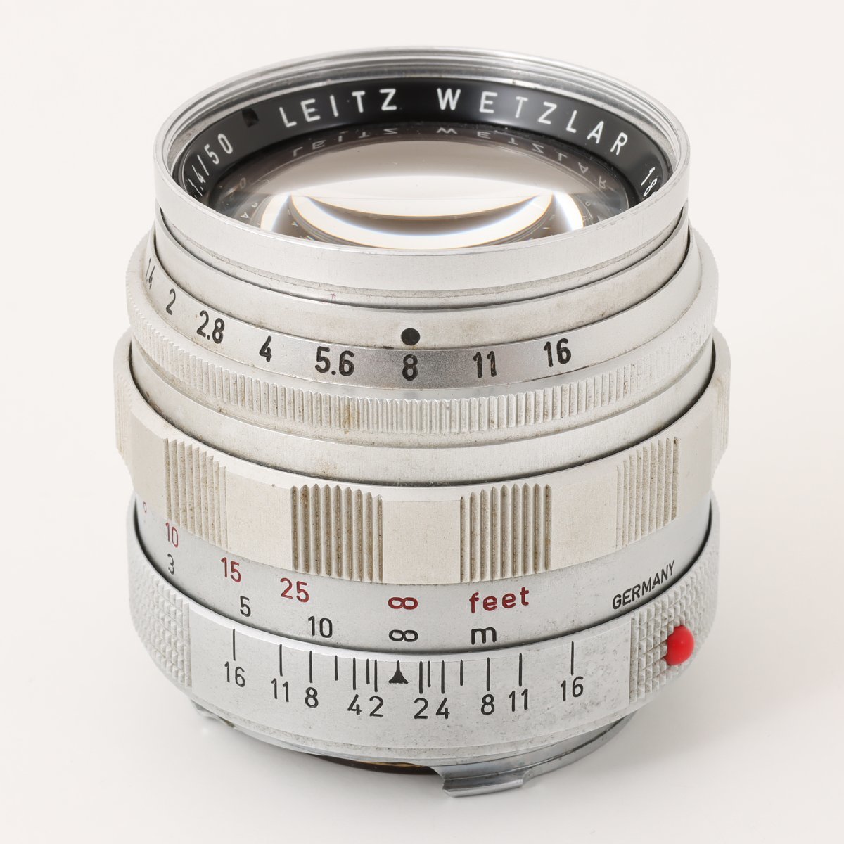 1円～ Leica ライカ LEITZ WETZLAR ズミルックス F1.4 / 50mm　【動作未確認品】_画像1