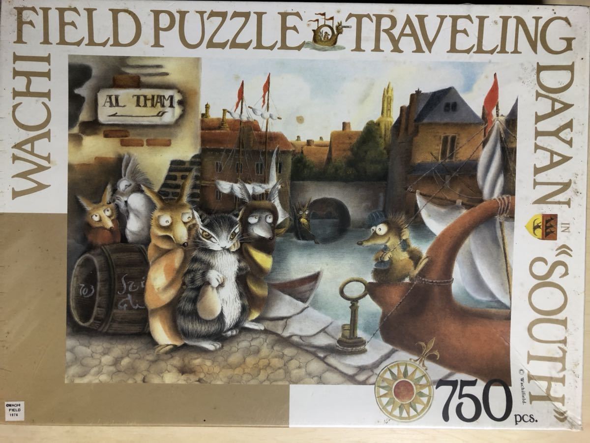 未開封品 WACHI FIELD わちふぃーるど SOUTH サウス ダヤン ジグソー パズル JIGSAW PUZZLE 750ピース やのまん 廃盤 絶版 希少品