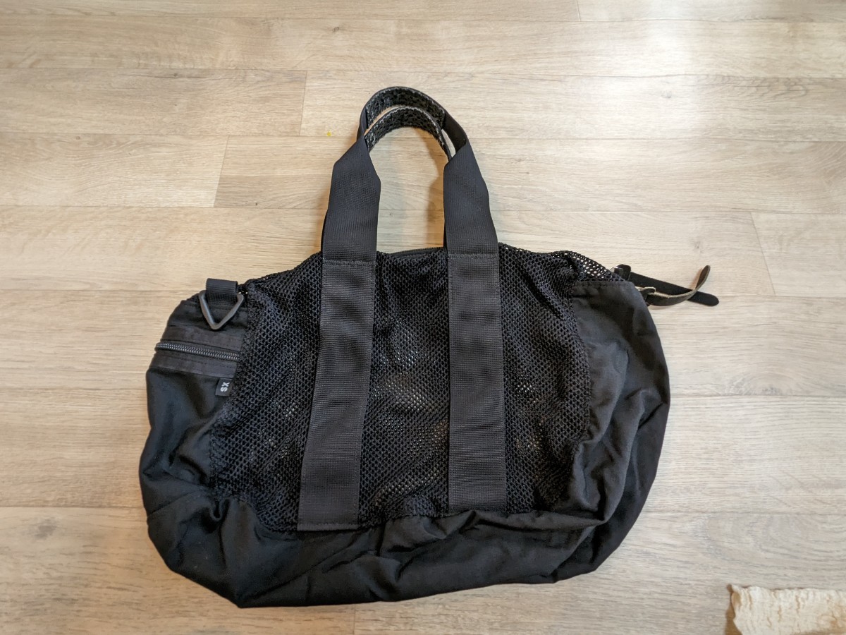 USA製 GREGORY グレゴリー ダッフルバッグ 廃盤メッシュ 黒 XS USA製 GREGORY グレゴリー ダッフルバッグ 廃盤メッシュ 黒 XS