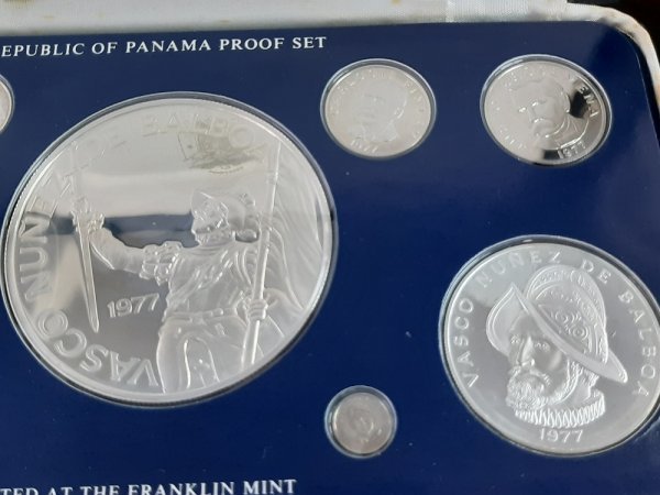 UMAFO56 パナマ プルーフ貨幣セット おまとめ2点 1977年 1978年