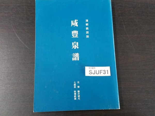 SJUF31 古銭 収集本 清朝銭図説  咸 豐 泉 譜 の画像1