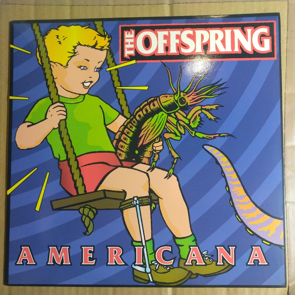  off springs [americana] рис оригинал LP запись 1998 год ** punk mero core hardcore punk offspring