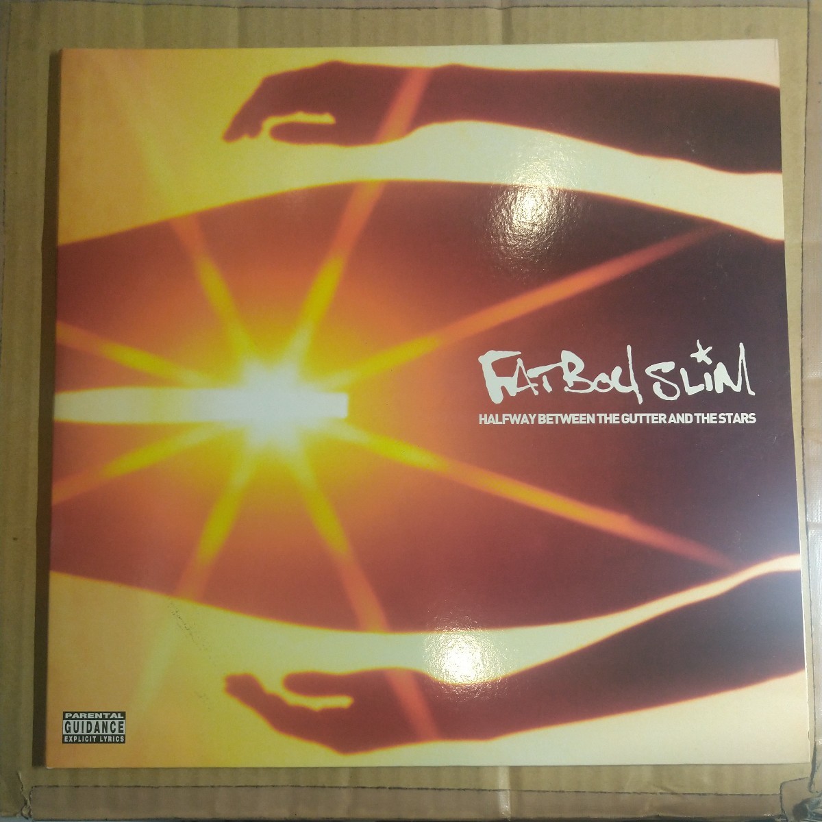 Fatboy Slim 「halfway between the gutter and the stars」米オリジナル2枚組LP 2000年 techno house electro skintファットボーイスリム