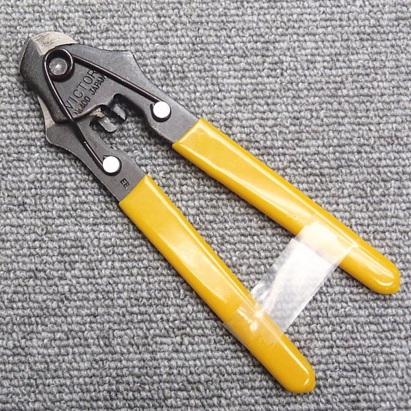 ◆未使用品◆ VICTOR ワイヤーカッター No.400 Bicycle Cable Cutter_画像2