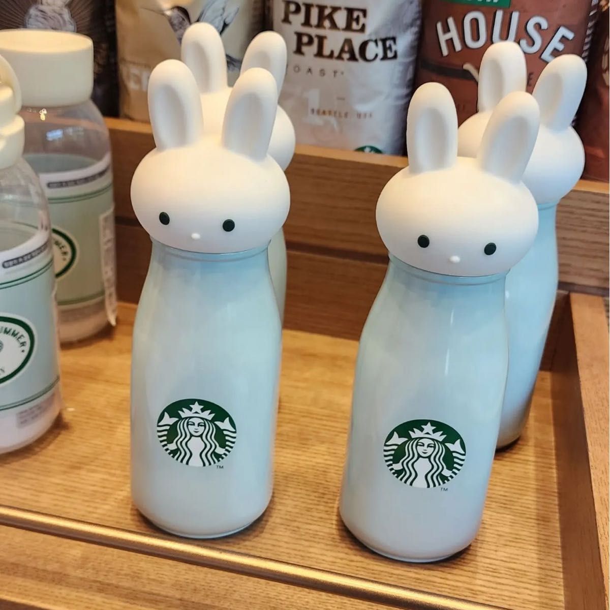 韓国 スタバ スターバックス STARBUCKS 23 SSニューイヤーウィッシュバニーコナタンブラー うさぎ ウサギ ラビット｜PayPayフリマ