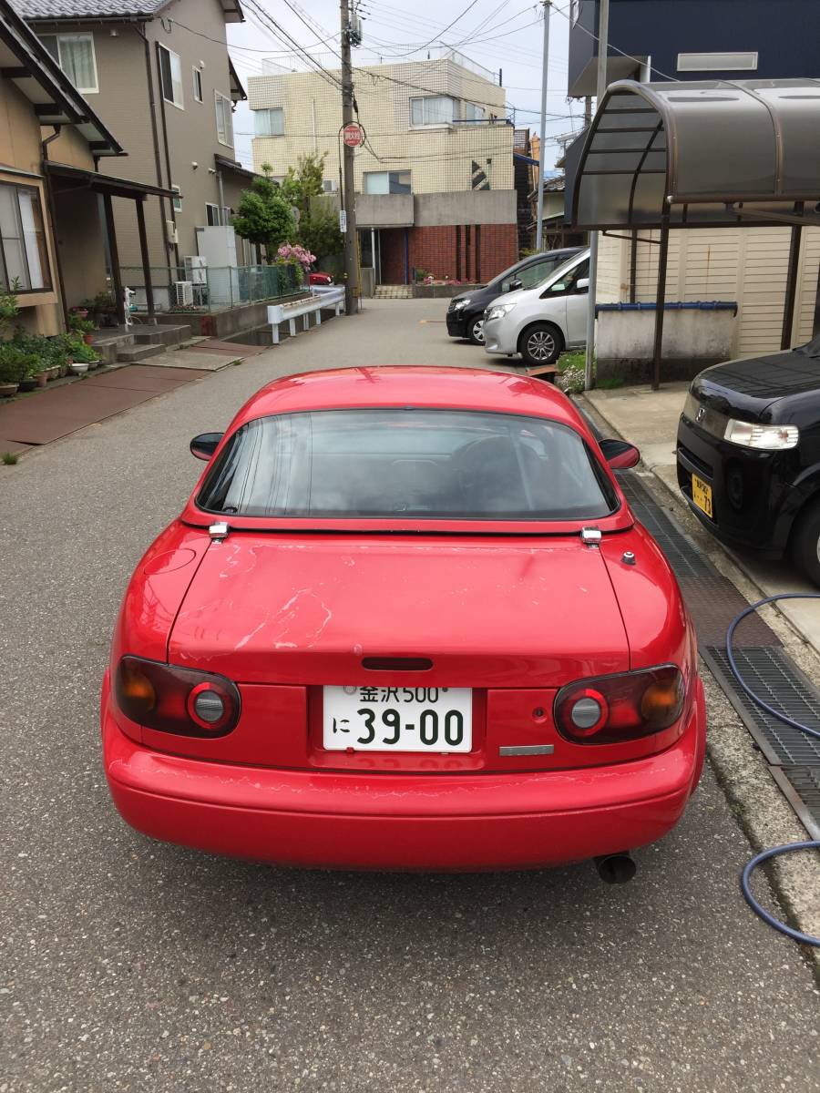  Eunos Roadster NA6CE roll bar after market LSD Fujitsubo exhaust manifold muffler HKS air cleaner 