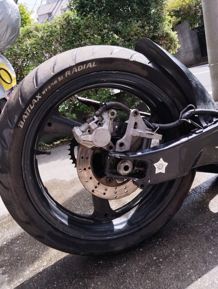 TZR250SP 3XV スイングアーム リアホイール ブレーキキャリパー リア