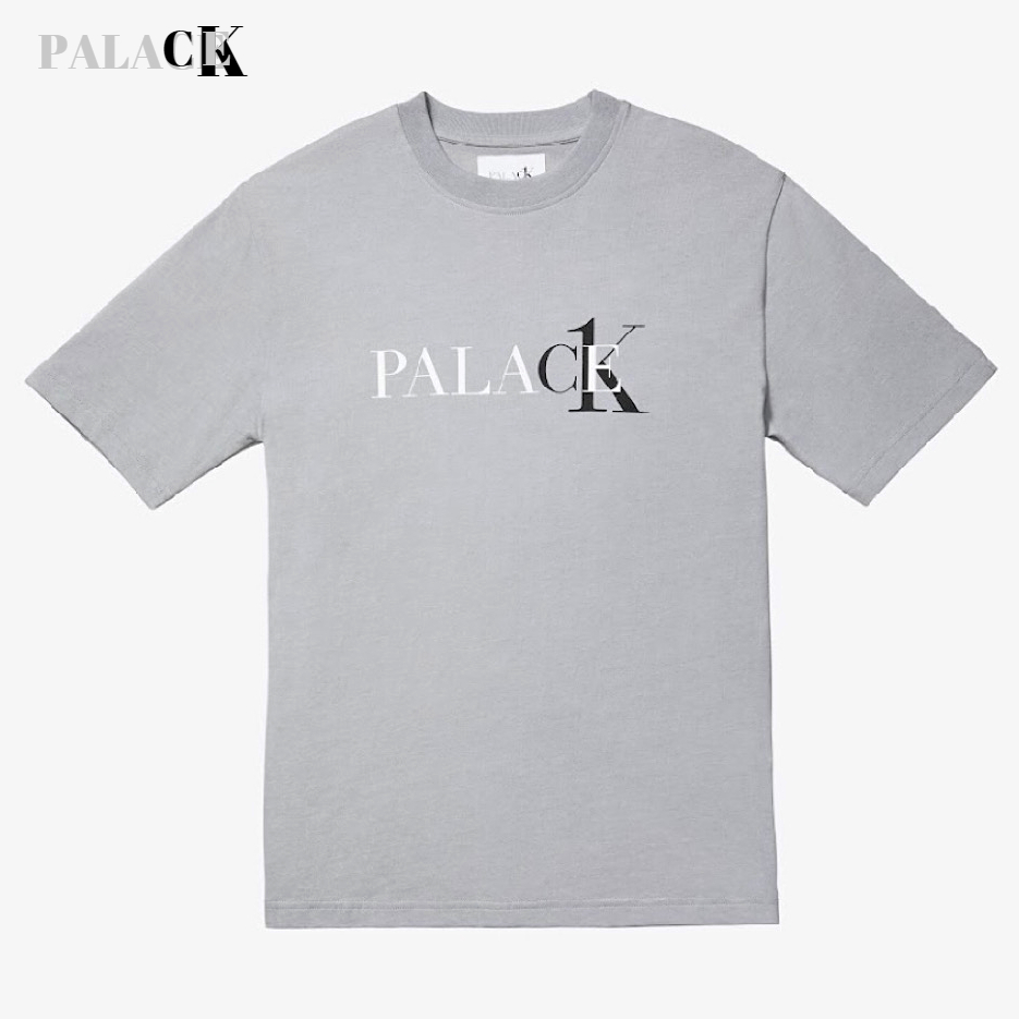  L 新品【PALECE CALVIN KLEIN T-SHIRT PALACE CK1 T-shirt Quarry コラボ パレス Tシャツ カルバンクライン Tシャツ クォーリー】_画像2