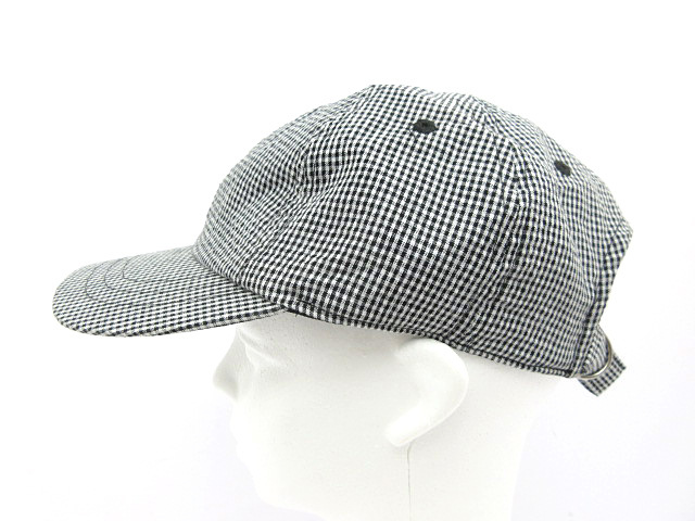 ミーア MIIA キャップ 帽子 3点セット お花刺繍 チェック ギンガムチェック size 57.5cm レディース_画像4