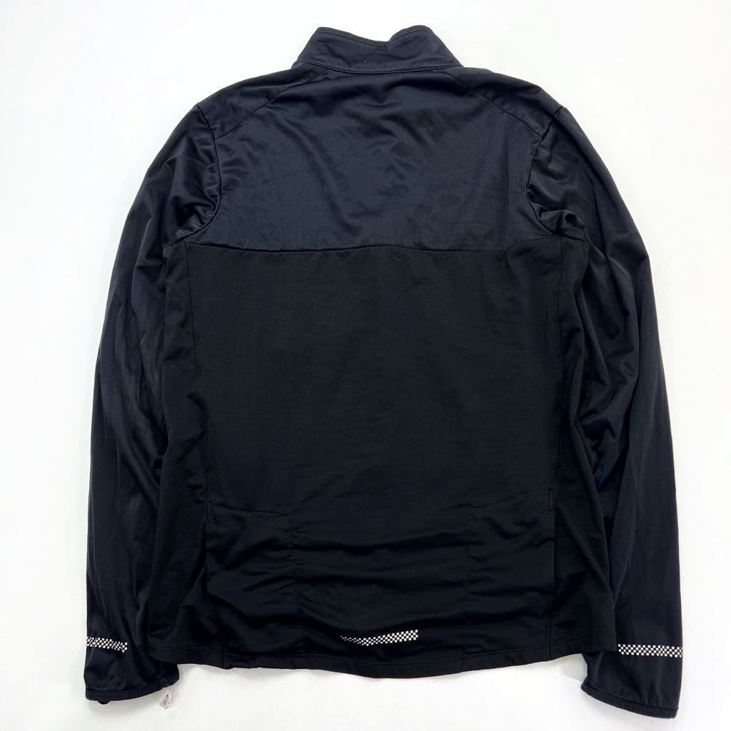 NIKE * good-looking standard * jersey reverse side nappy protection against cold ground * jacket black M size running training sport Nike #S1683