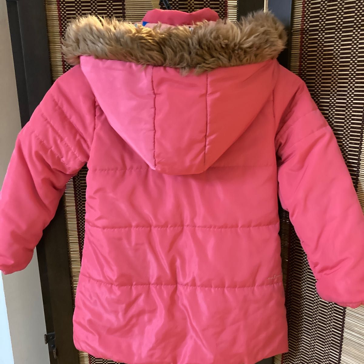 子供服 120サイズ ダウンコート ピンク系 ニットプランナー