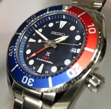 新品 セイコー プロスペックス ソーラー ダイバーズ GMT