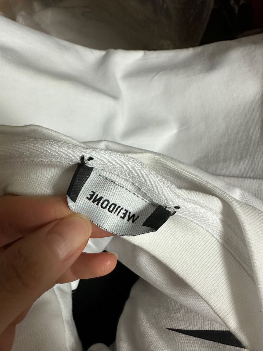 韓国製　WE11DONE Tシャツ 半袖 スポーツシャツ 服 シャツ カジュアル