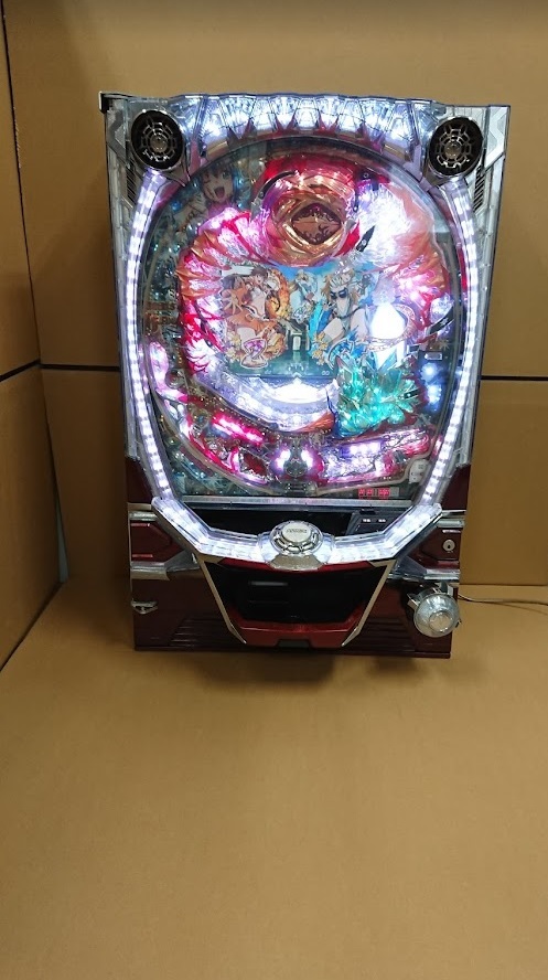 パチンコ 実機 CR クイーンズブレイド ナナエル 1/99 レトロ 当時物