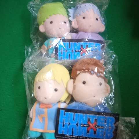 HUNTER X HUNTER ぬいぐるみセット ゴン キルア クラピカ レオリオ