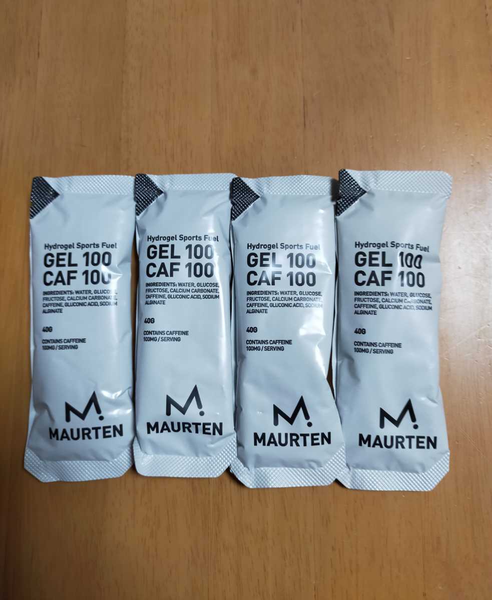 MAURTEN Gel 100 CAF 100　新品　未使用　4袋　モルテン_画像1