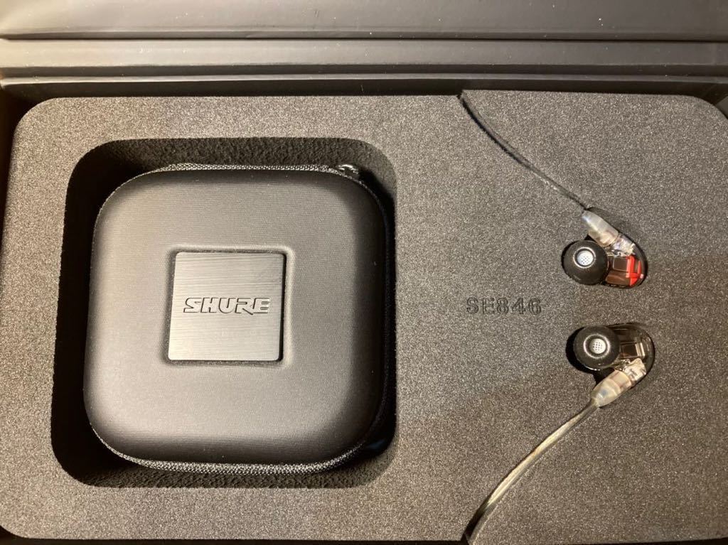 ☆ SHURE SE846-CL+BT2-A クリア(SE846CLBT2A) 第1世代 美品