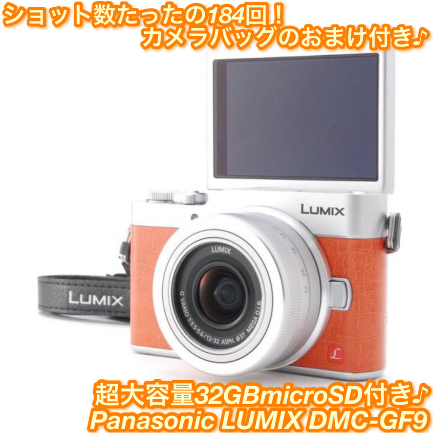 メーカー直売】【メーカー直売】Panasonic LUMIX DC-GF9 12-32mm 標準