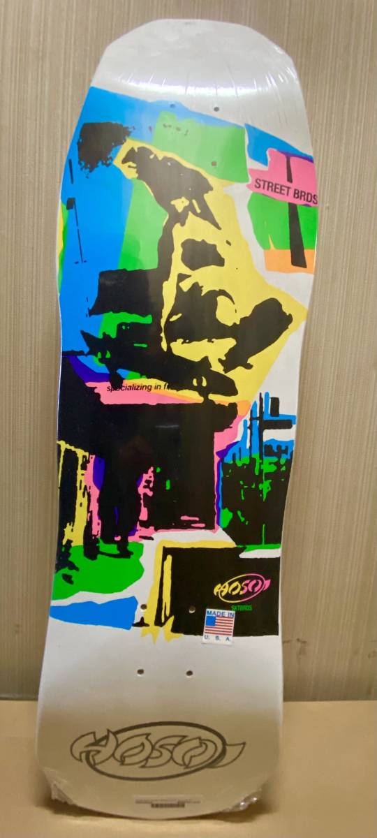 新品 復刻 HOSOI POP ART 87 デッキ ホソイ / SIMS Z-Boys SCHMITT STIX　DOGTOWN alva キャバレロ ボーンズ Aaron パウエル Santa Cruz_画像1