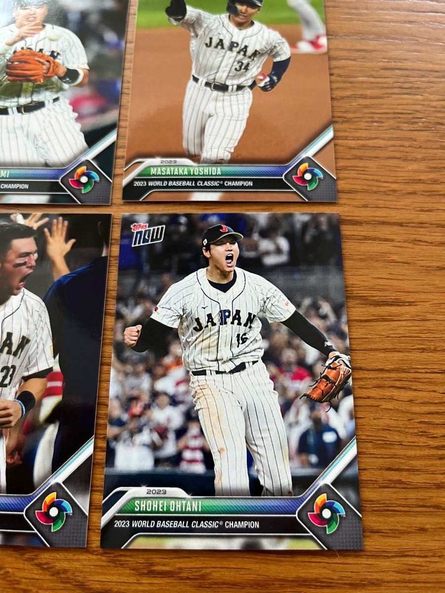 大谷翔平 Topps now WBC優勝チーム限定カードセット