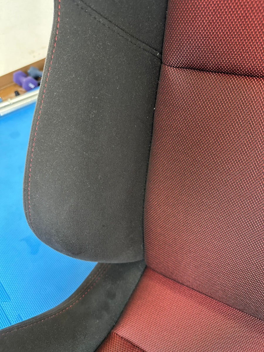 美品 レカロ RECARO レカロ SR-7 GK100 グラスメッシュレッド レカロ
