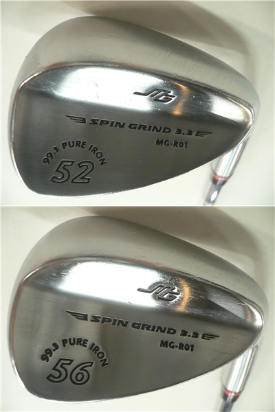 2本セット MIURA 三浦技研 MG-R01 SPIN GRIND 3.3 ウェッジ N.S.PRO