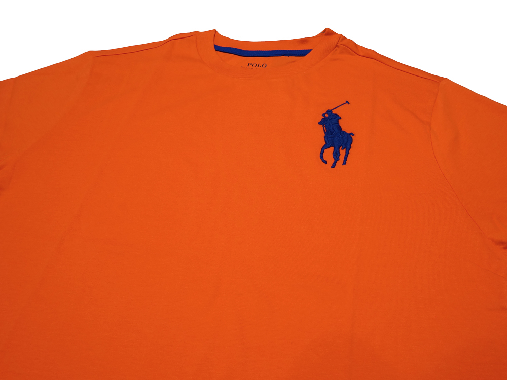 新品 ラルフローレン ボーイズ ビッグポニー XL Tシャツ オレンジ BOYS Mサイズ相当_画像2