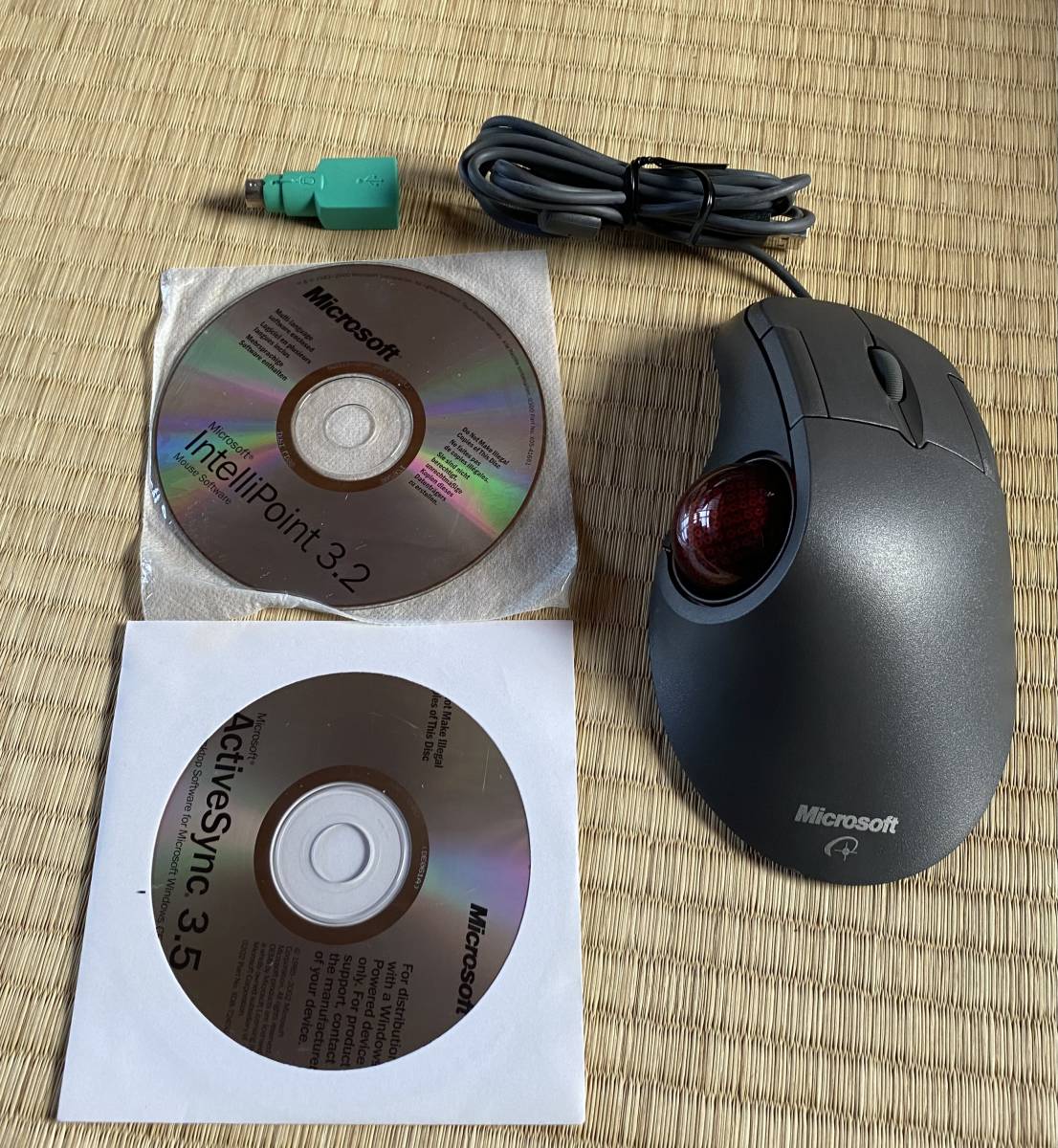 Yahoo!オークション Microsoft Trackball Optical 1.0 マイクロソフ...