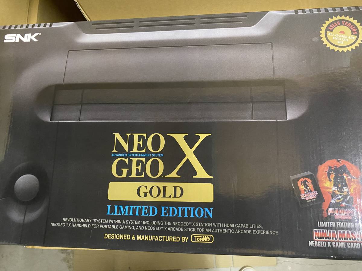 未開封】SNK NEO GEO X GOLD LIMITED EDITION-